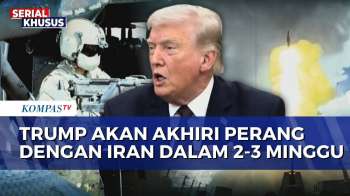 Trump: Kemungkinan AS Akhiri Perang Dengan Iran Dalam 2 Hingga 3 Minggu | KOMPAS PETANG