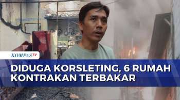 6 Rumah Kontrakan Di Cengkareng Hangus Terbakar, Diduga Akibat Korsleting | KOMPAS PETANG