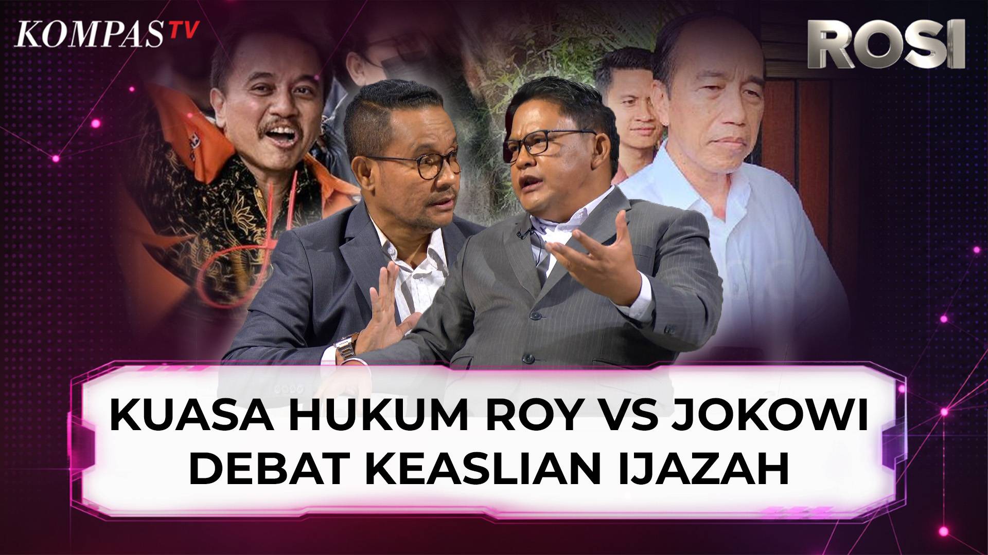 Roy Suryo Didakwa Fitnah Jokowi, Kuasa Hukumnya Debat Soal Keaslian Ijazah | ROSI