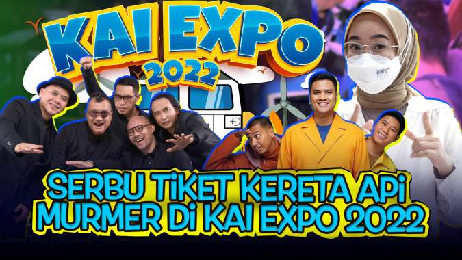 Seru Ribuan Orang Antre Demi Dapatkan Tiket Kereta Api Murah Di Event