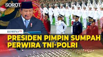 Pimpin Ucap Sumpah! Presiden Prabowo Lantik 1.177 Perwira TNI & Polri Di Istana