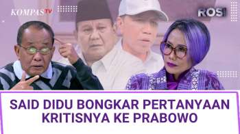 Tak Mau Diam! Said Didu Bongkar Pertanyaan Kritisnya Ke Presiden Prabowo | ROSI