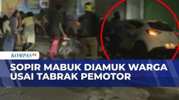 Mobil Tabrak Pengendara Motor Di Depok, Sopir Mabuk Diamuk Warga | SAPA PAGI
