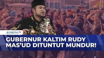Aksi Massa Tuntut Gubernur Kaltim Rudy Mas'ud Mundur, Soroti DPRD Belum Gulirkan Hak Angket