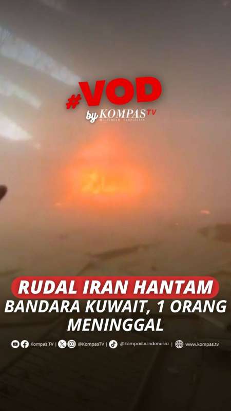 Rudal Iran Hantam Bandara Kuwait, 1 Orang Meninggal 