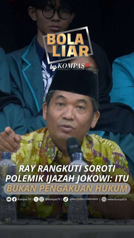 Ray Rangkuti Soroti Polemik Ijazah Jokowi: Itu Bukan Pengakuan Hukum