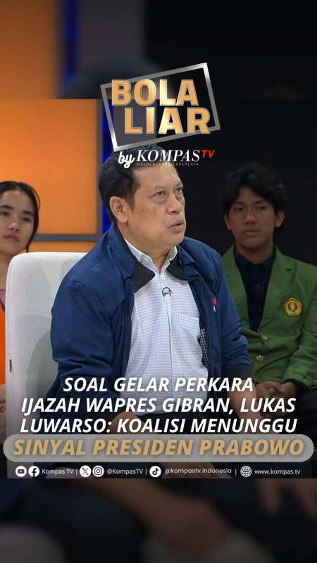 SOAL GELAR PERKARA IJAZAH WAPRES GIBRAN, LUKAS LUWARSO: KOALISI MENUNGGU SINYAL PRESIDEN