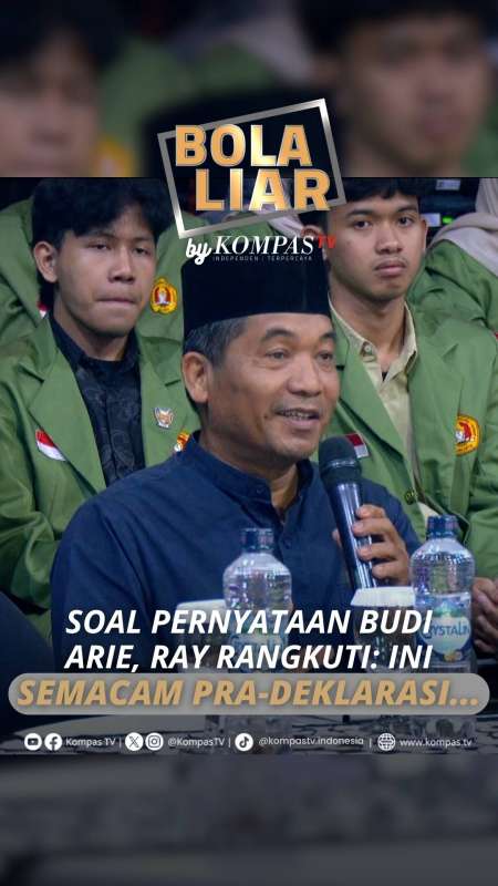 SOAL PERNYATAAN BUDI ARIE, RAY RANGKUTI: INI SEMACAM PRA-DEKLARASI