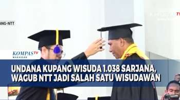 Undana Kupang Wisuda 1.038 Sarjana, Rektor : Berinovasi & Berpikir Out Of The Box
