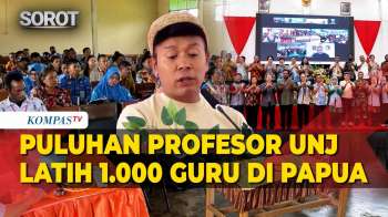 Puluhan Profesor UNJ Bersama Billy Mambrasar Latih 1.000 Guru di Pedalaman Papua