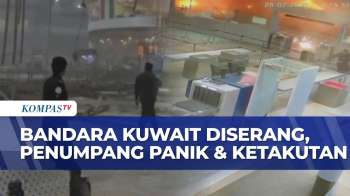 Imbas Saling Serang Iran Vs AS-Israel, Begini Kepanikan Saat Bandara Kuwait Diserang Drone