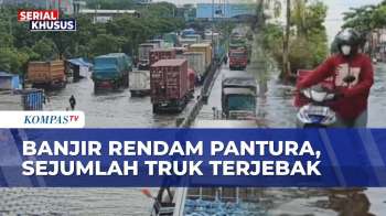 Terjebak Banjir Yang Rendam Jalur Pantura, Pengemudi Truk: Terjebak Di Jalan Hingga Satu Malam