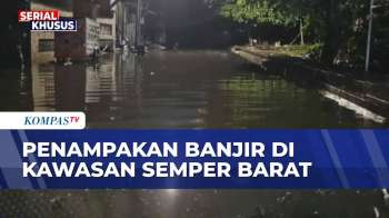 Banjir Di Semper Barat Jakarta Utara Mulai Surut, Warga Tetap Waspada Hujan Susulan