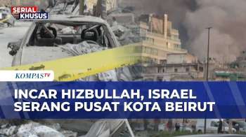 Incar Hizbullah, Israel Serang Sejumlah Titik Di Kota Beirut Lebanon