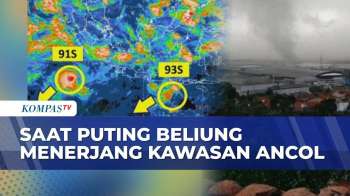 Detik-Detik Puting Beliung Terjang Jakarta, Pohon Tumbang Hingga Mobil Rusak Parah