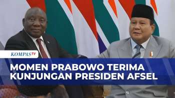 Momen Prabowo Terima Kunjungan Presiden Afrika Selatan, Bahas Penguatan Hubungan Diplomatik