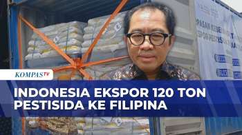Wamen Perindustrian Lepas Ekspor 120 Ton Pestisida Buatan Karawang Ke Filipina