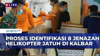 8 Korban Heli Jatuh di Kalbar Teridentifikasi, Ada WNA di Antaranya