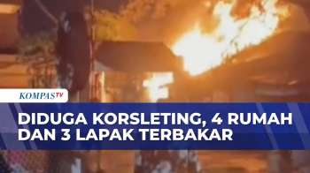 Kebakaran Di Cengkareng: 4 Rumah Dan 3 Lapak Ludes, Diduga Akibat Korsleting Listrik