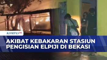 Kebakaran Depo Elpiji Di Bekasi Picu Ledakan Dan Rusak Rumah Warga, 12 Orang Terluka Dilarikan Ke RS