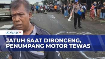 Jatuh Saat Dibonceng, Wanita Di Depok Tewas Usai Motor Senggol Angkot | KOMPAS PETANG