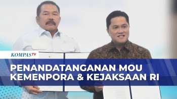 MoU Kemenpora & Kejaksaan: Erick Thohir Minta Pengawasan Ketat Program Strategis Olahraga