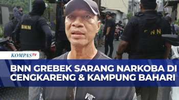 BNN Grebek Sarang Narkoba Di Cengkareng & Kampung Bahari, Sejumlah Orang Ditangkap