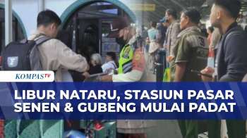 Libur Nataru Dimulai, Stasiun Gubeng Dan Pasar Senen Padat Penumpang Yang Pilih Liburan Lebih Awal