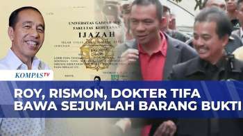 Roy Suryo Cs Diperiksa Sebagai Terdakwa Ijazah, Bawa Barang Bukti & Ungkit Dugaan Kriminalisasi