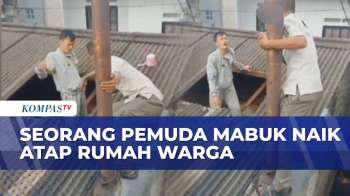 Dikira Pencuri, Pemuda Mabuk Kepergok Di Atap Rumah Warga Pancoran Barat