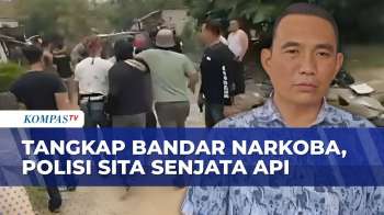 Penangkapan Bandar Sabu Di Lampung Tengah Diadang Warga, Polisi Sita Senjata Api Rakitan