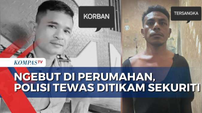 Kronologi Polisi Tewas Ditikam Sekuriti Ngebut di Perumahan Rokan Hilir ...
