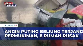 Detik-Detik Puting Beliung Terjang Permukiman Di Probolinggo:4 Kecamatan Terdampak, 8 Rumah Rusak