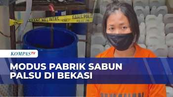 Gerebek Rumah Produksi Sabun Cair Palsu Di Bekasi, Polisi Ungkap Modus Cetak Label Ilegal