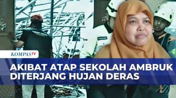 Hujan Deras Disertai Angin Kencang Sebabkan Atap SMK Di Bogor Ambruk, Puluhan Siswa Terluka