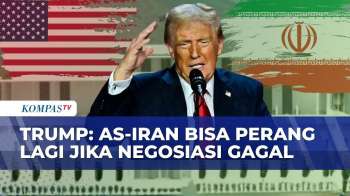 Pastikan Blokade Hormuz Berlanjut, Trump: AS-Iran Bisa Perang Lagi Jika Negosiasi Gagal