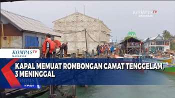 Kapal Memuat Rombongan Camat Tenggelam, 3 Meninggal
