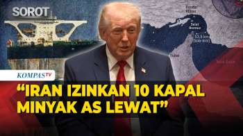 Trump Klaim Iran Izinkan 10 Kapal Minyak Lewat Selat Hormuz Sebagai “Hadiah” AS