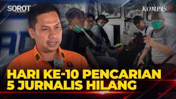[FULL] Basarnas Update Hari ke-10 Pencarian 5 Jurnalis Hilang Saat Liput Gunung Anak Krakatau