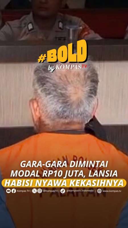 GARA-GARA DIMINTAI MODAL RP10 JUTA, LANSIA HABISI NYAWA KEKASIHNYA