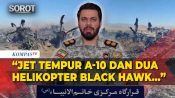 Militer Iran Klaim Tembak Jatuh Jet Tempur Hingga Helikopter Black Hawk Milik AS