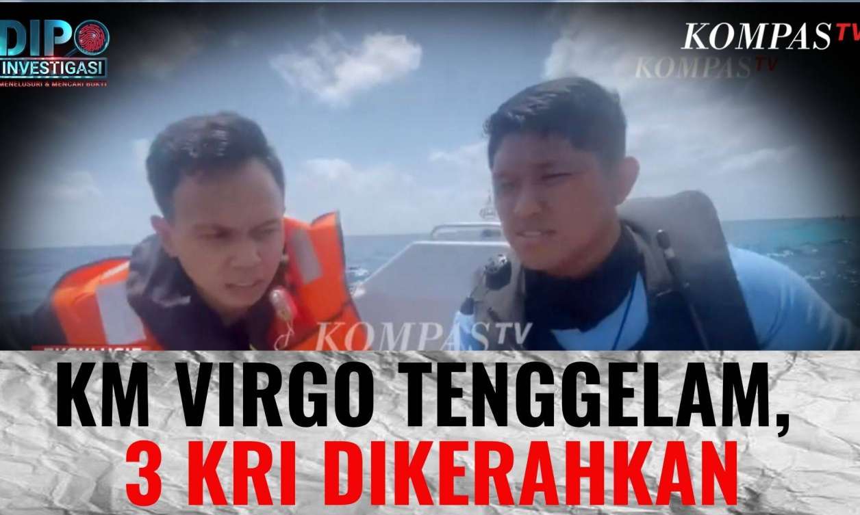 KM Virgo Tenggelam, TNI AL Tandai Lokasi Kecelakaan dengan Buoy