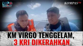 KM Virgo Tenggelam, TNI AL Tandai Lokasi Kecelakaan Dengan Buoy | DIPO