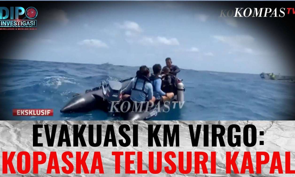 KM Virgo Tenggelam di Laut Jawa, Tim Kopaska Menyelam di Kedalaman 29 ...