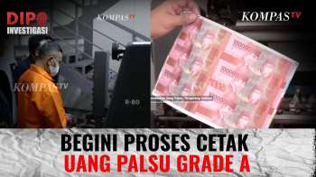 Terungkap! Begini Cara Pabrik Cetak Uang Palsu Grade A Rp36 Miliar Menurut Tersangka | DIPO