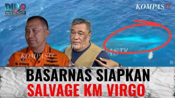 Basarnas Siapkan Operasi Salvage KM Virgo, Jubir PT Virgo Bicara | DIPO