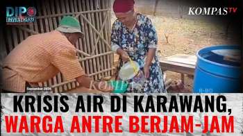 Air Bersih Sulit, Warga Karawang Jalan Kaki 1 Km Dan Antre 4 Jam | DIPO