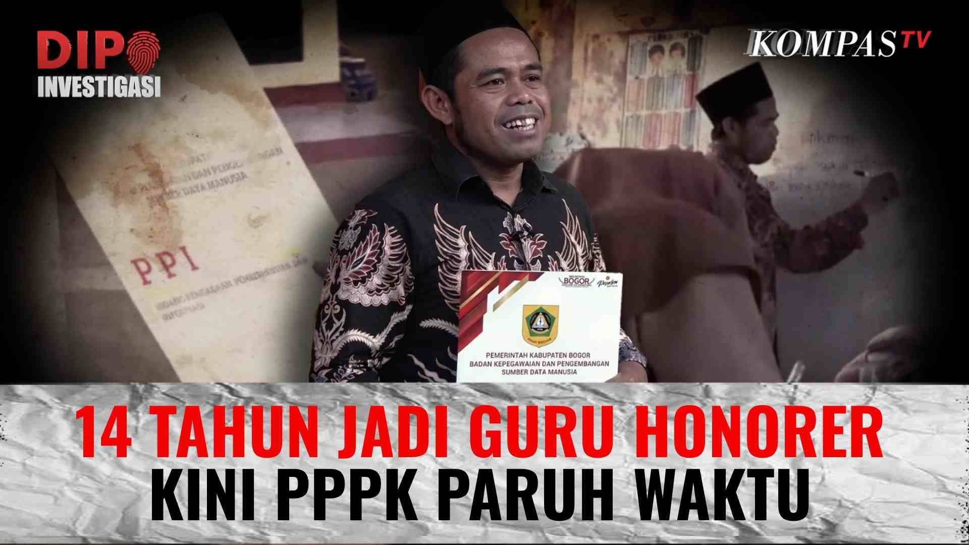 Kisah Saleh, 14 Tahun jadi Guru Honorer kini PPPK Paruh Waktu, Sudah Sejahtera? | DIPO INVESTIGASI