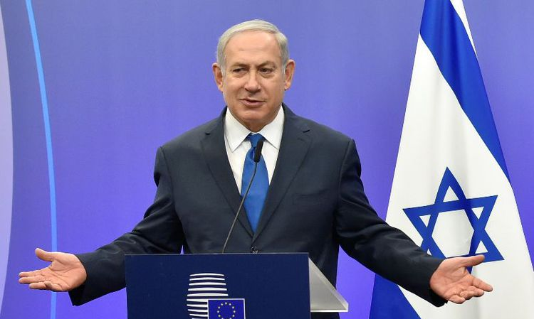 PM Israel, Benjamin Netanyahu memperingatkan kelompok militan Palestina untuk berhenti meluncurkan roket atau akan ada balasan serangan yang lebih dari tentara Israel