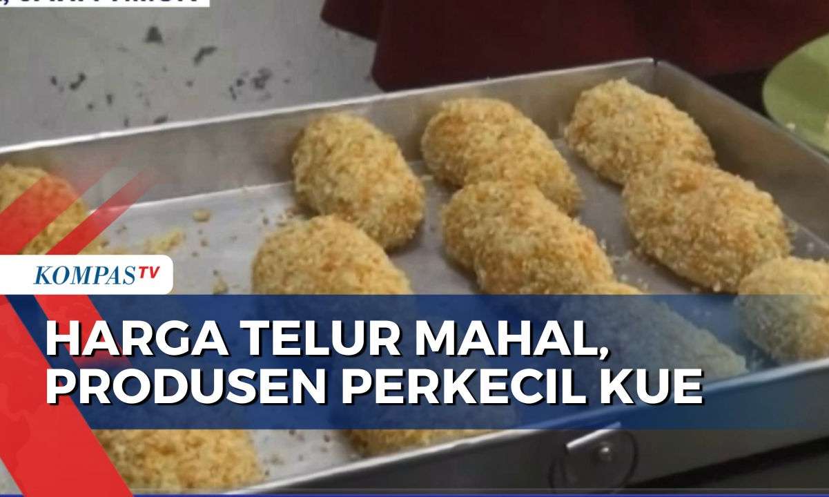 Harga Telur Mahal, Produsen di Jember Jawa Timur Perkecil Ukuran Kue